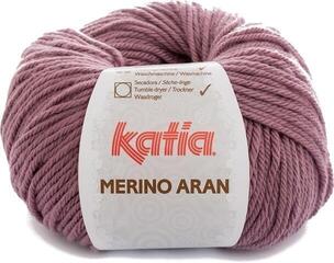 Pletacia priadza Katia Merino Aran 85 Dark Mauve Pletacia priadza