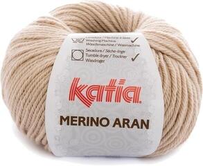 Strikkegarn Katia Merino Aran 10 Light Beige Strikkegarn