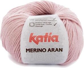 Strickgarn Katia Merino Aran 53 Medium Rose Strickgarn