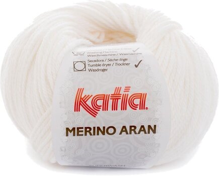 Knitting Yarn Katia Merino Aran 1 - 1