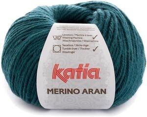 Knitting Yarn Katia Merino Aran 44 Dark Turquoise Knitting Yarn