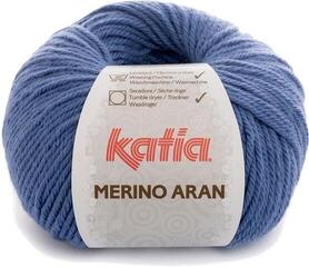 Pređa za pletenje Katia Merino Aran 45 Blue Pređa za pletenje