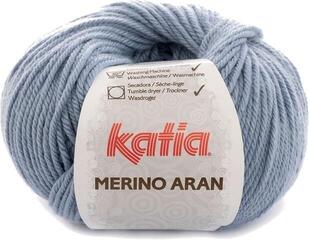 Strickgarn Katia Merino Aran 59 Light Blue Strickgarn