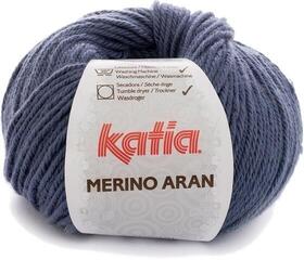 Pređa za pletenje Katia Merino Aran 58 Medium Blue Pređa za pletenje