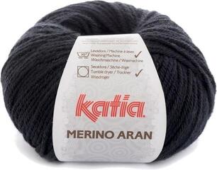 Mezgimo siūlai Katia Merino Aran 2 Black