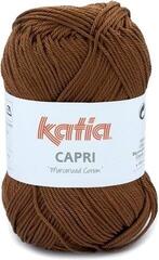 Knitting Yarn Katia Capri 82189 Signal Brown Knitting Yarn