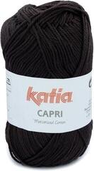 Fil à tricoter Katia Capri 82190 Black Brown Fil à tricoter