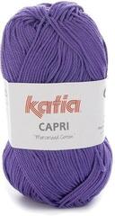 Knitting Yarn Katia Capri 82131 Dark Lilac Knitting Yarn