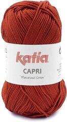 Fil à tricoter Katia Capri 82187 Tomato Red Fil à tricoter
