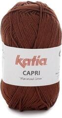 Fil à tricoter Katia Capri 82162 Copper Brown Fil à tricoter