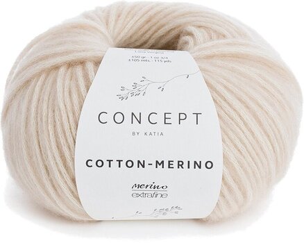 Knitting Yarn Katia Cotton Merino 101 - 1