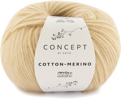 Knitting Yarn Katia Cotton Merino 136 - 1