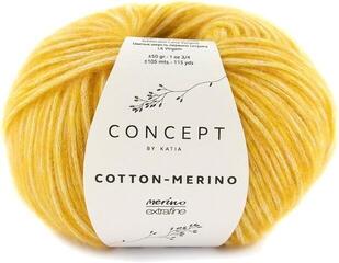 Pređa za pletenje Katia Cotton Merino 135 Ochre Pređa za pletenje