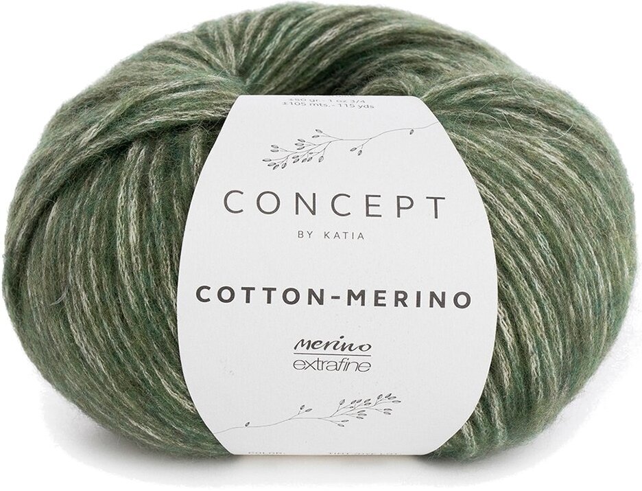 Knitting Yarn Katia Cotton Merino 122