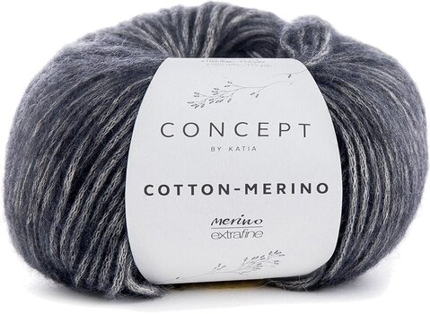 Knitting Yarn Katia Cotton Merino 107 - 1