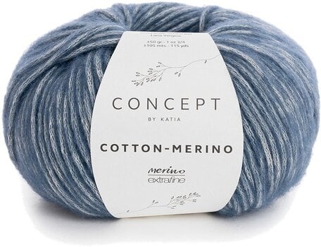 Knitting Yarn Katia Cotton Merino 115 - 1