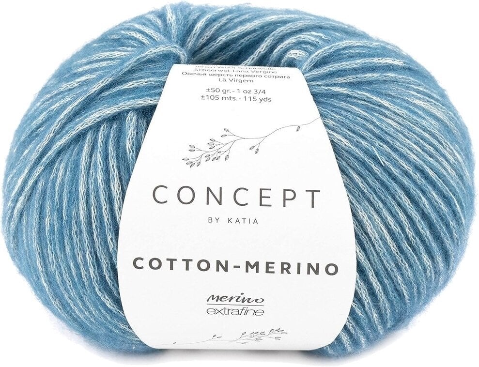 Knitting Yarn Katia Cotton Merino 133