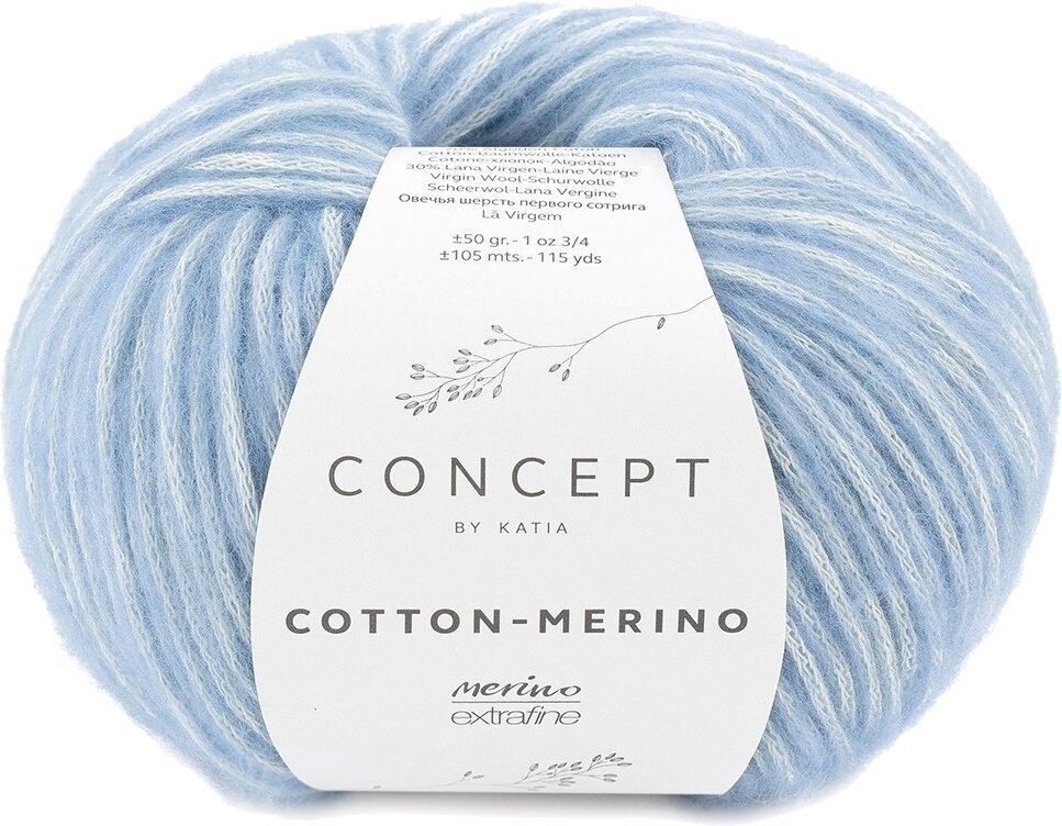 Knitting Yarn Katia Cotton Merino 131