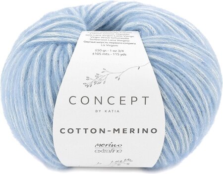 Knitting Yarn Katia Cotton Merino 131 - 1