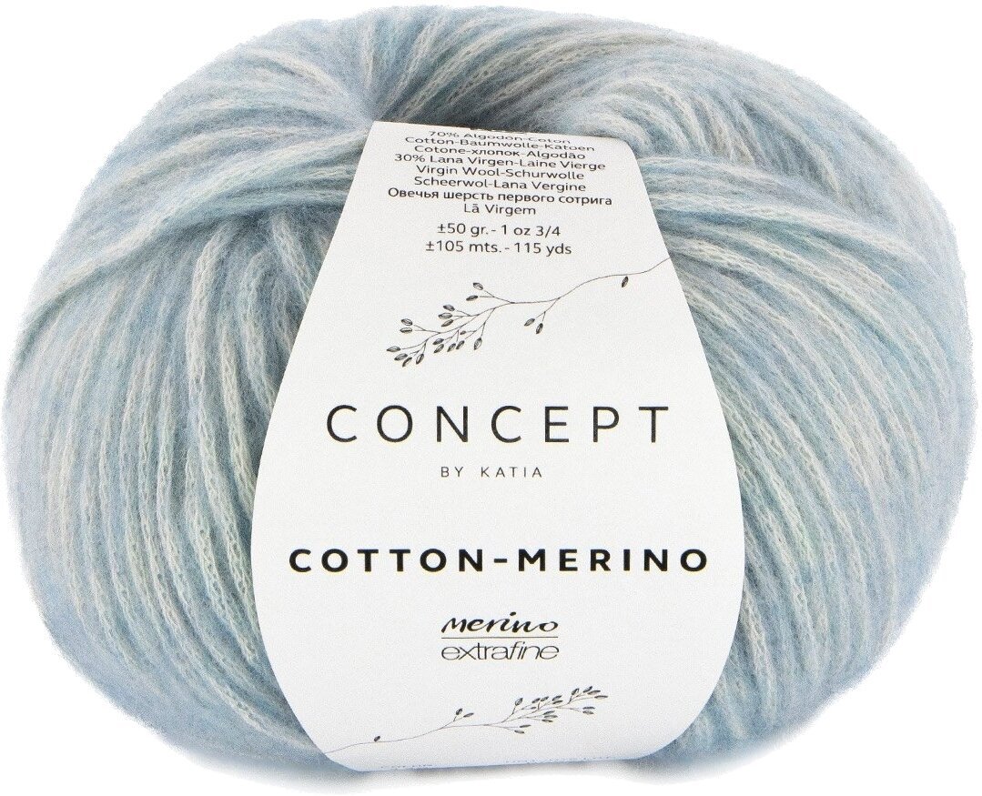 Knitting Yarn Katia Cotton Merino 142