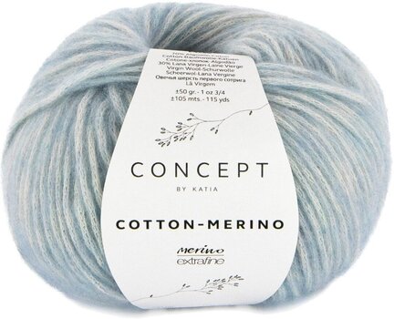 Fil à tricoter Katia Cotton Merino 142 - 1