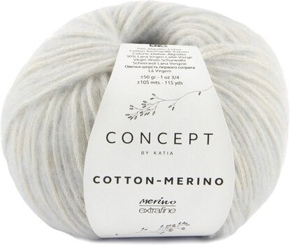 Strikkegarn Katia Cotton Merino 141 - 1