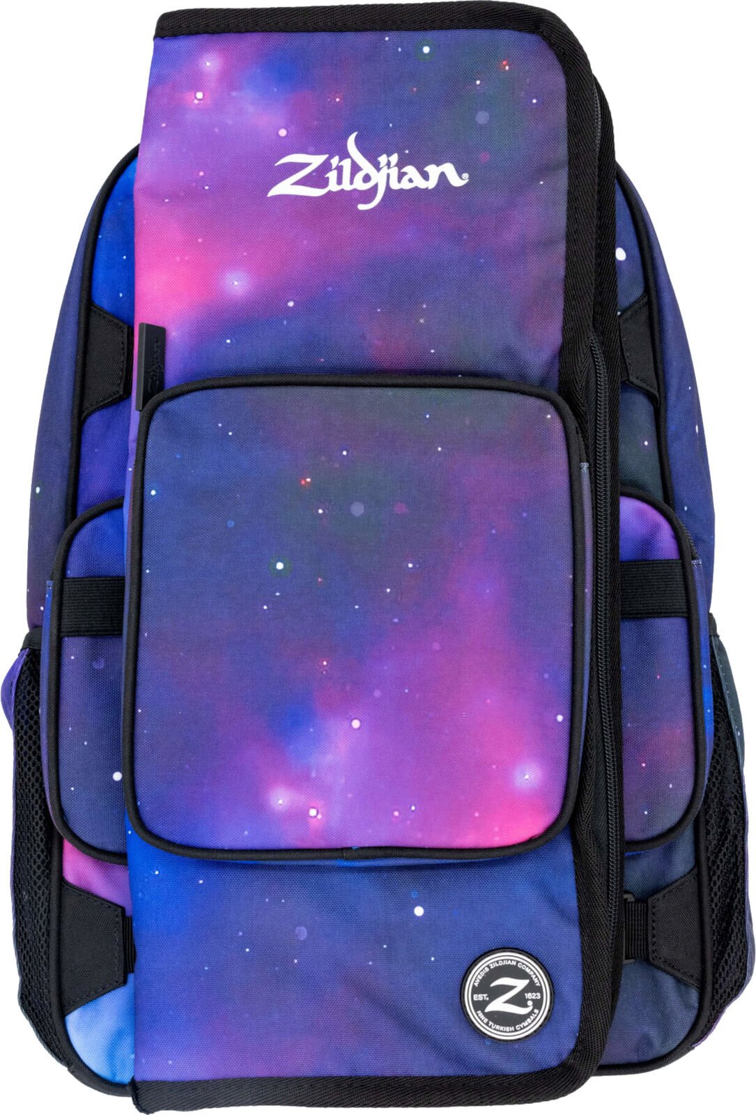 Beschermhoes voor drumstokken Zildjian Student Backpack Purple Galaxy Beschermhoes voor drumstokken