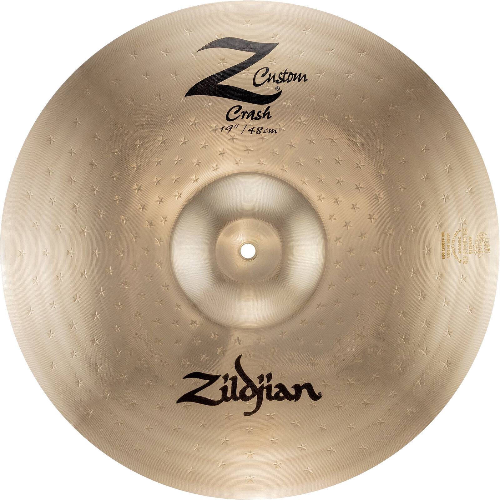 Crash Cymbal Zildjian Z Custom Crash Cymbal 19"