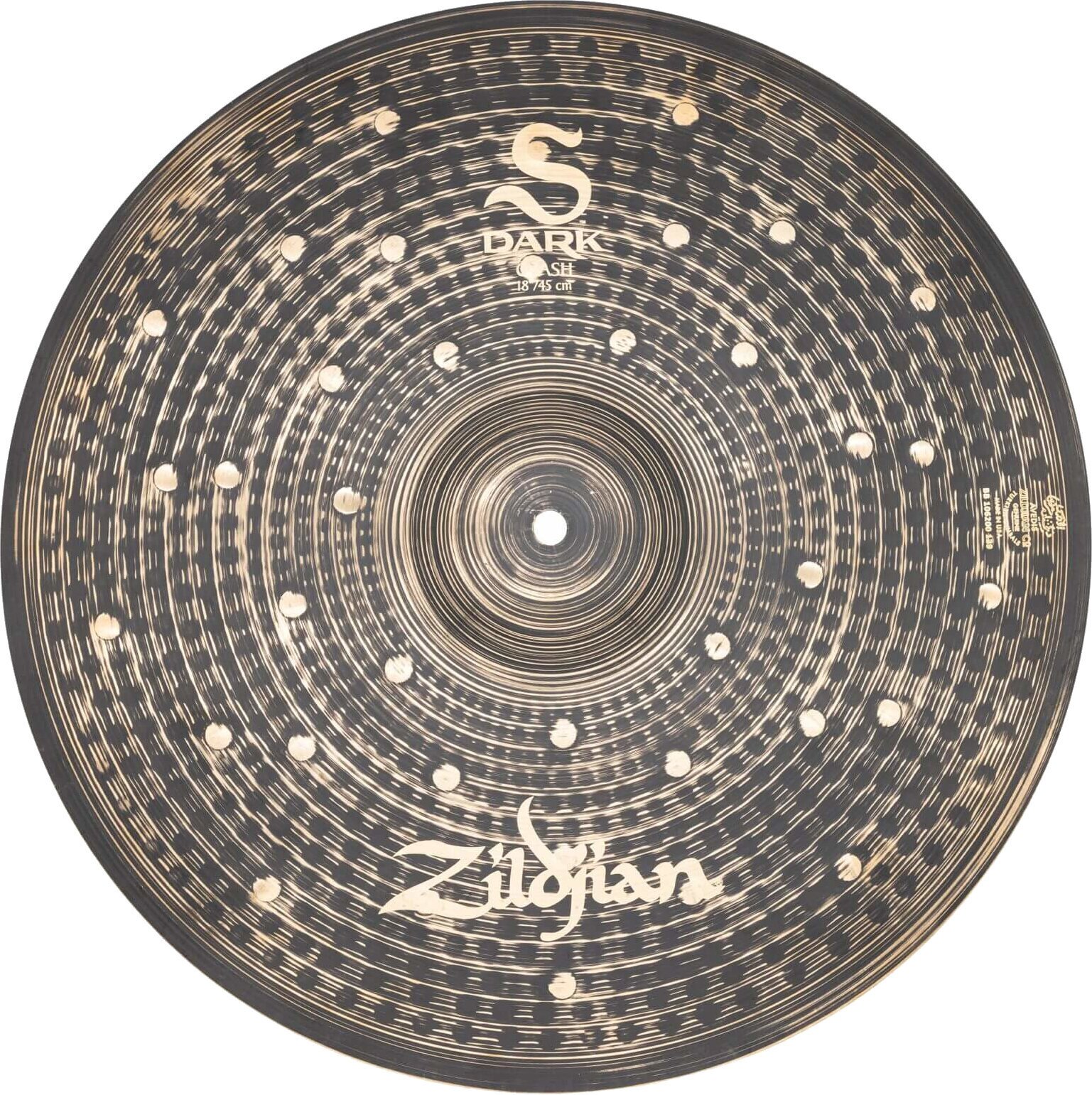 Crash Cymbal Zildjian S Dark Crash Cymbal 18"