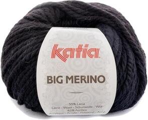 Pređa za pletenje Katia Big Merino 2 Black Pređa za pletenje