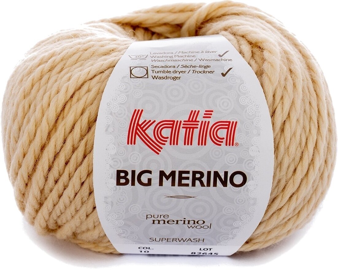 Knitting Yarn Katia Big Merino 10 Knitting Yarn