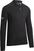 Pulover s kapuco/Pulover Callaway Windstopper 1/4 Mens Zipped Sweater Black Ink M