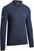 Pulover s kapuco/Pulover Callaway Windstopper 1/4 Mens Zipped Sweater Navy Blue 2XL
