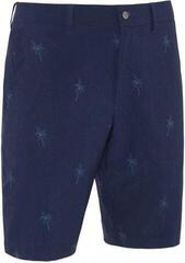 Shorts Callaway Palm Print Short Peacoat