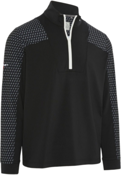 Pulover s kapuco/Pulover Callaway Chev Motion Mens Print Pullover Caviar M - 1