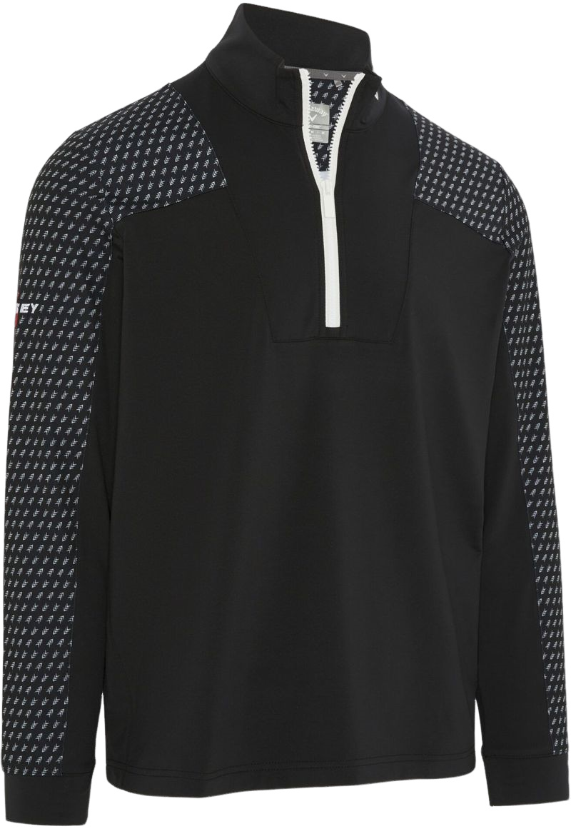 Hoodie/Sweater Callaway Chev Motion Mens Print Pullover Caviar S
