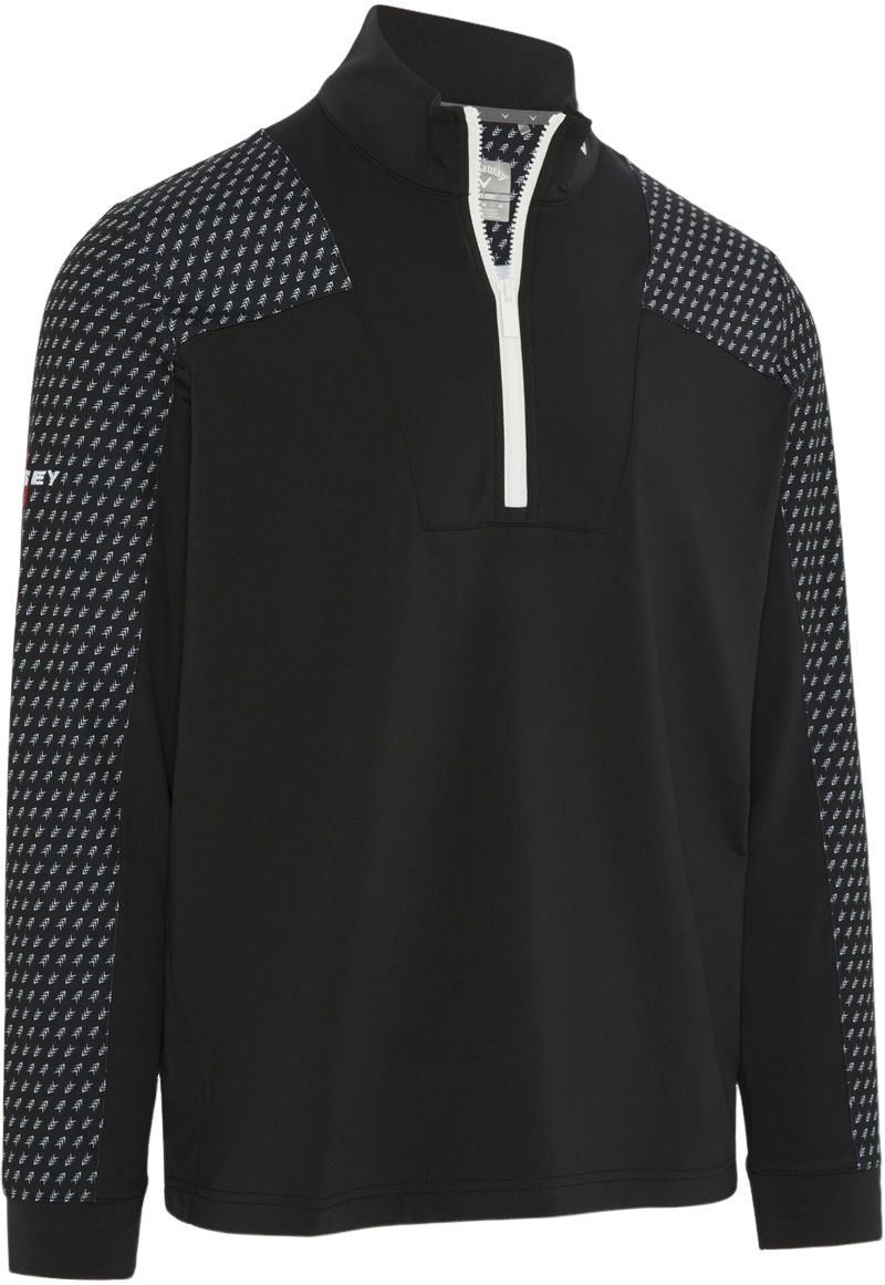 Hoodie/Sweater Callaway Chev Motion Mens Print Pullover Caviar S