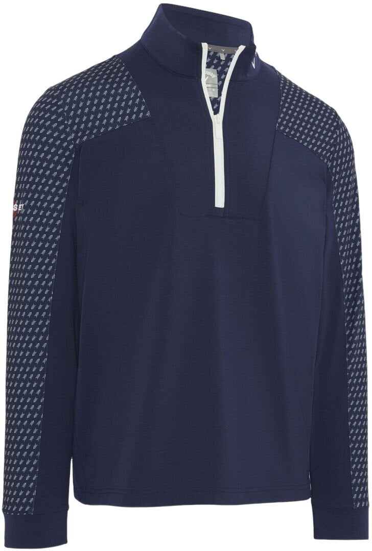 Hættetrøje/Sweater Callaway Chev Motion Mens Print Pullover Peacoat S