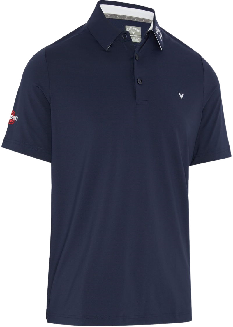 Chemise polo Callaway 3 Chev Odyssey Mens Polo Peacoat M