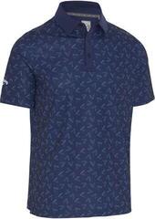 Polo košile Callaway Painted Chev Mens Peacoat S Polo košile