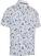 Koszulka Polo Callaway Florida Abstract Geo Mens Polo Bright White XL
