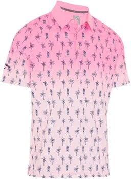 Polo Shirt Callaway Mojito Ombre Mens Polo Candy Pink S - 1