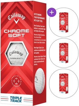 Balles de golf Callaway Chrome Soft 2024 SET Balles de golf - 1