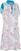 Rok / Jurk Callaway Womens Chev Floral Dress With Back Flounce Brilliant White L