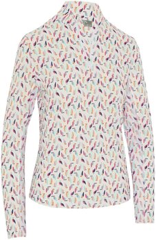 Polo Shirt Callaway Birdie/Eagle Sun Protection Womens Top Brilliant White L - 1