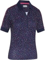 Polo-Shirt Callaway Chev Printed 1/2 Sleeve Womens Peacoat XL Polo-Shirt