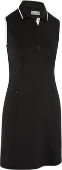 Kjol / klänning Callaway Womens Sleeveless Dress With Snap Placket Caviar L - 1