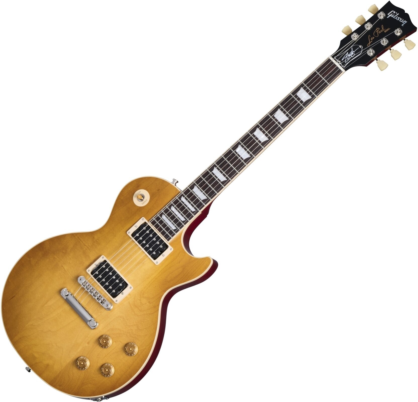 Guitare électrique Gibson Slash Jessica Les Paul Standard Honey Burst