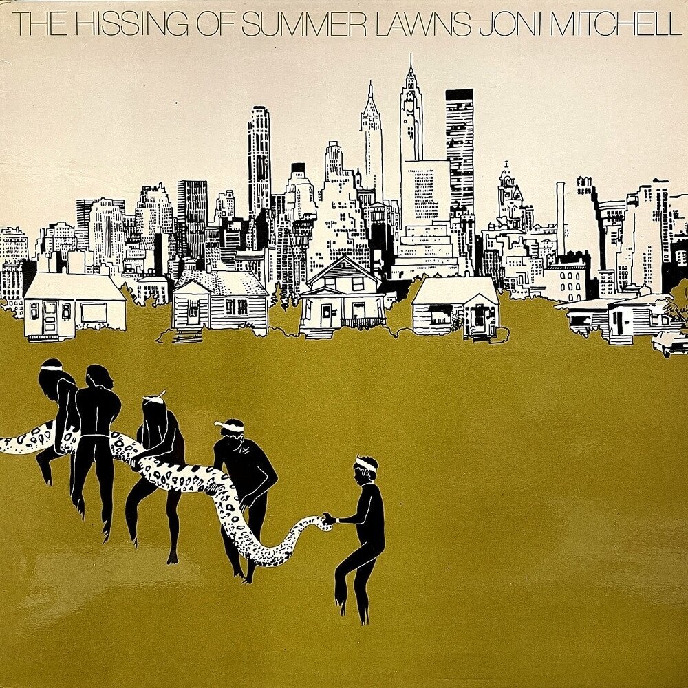Vinyylilevy Joni Mitchell - The Hissing Of Summer Lawns (LP)