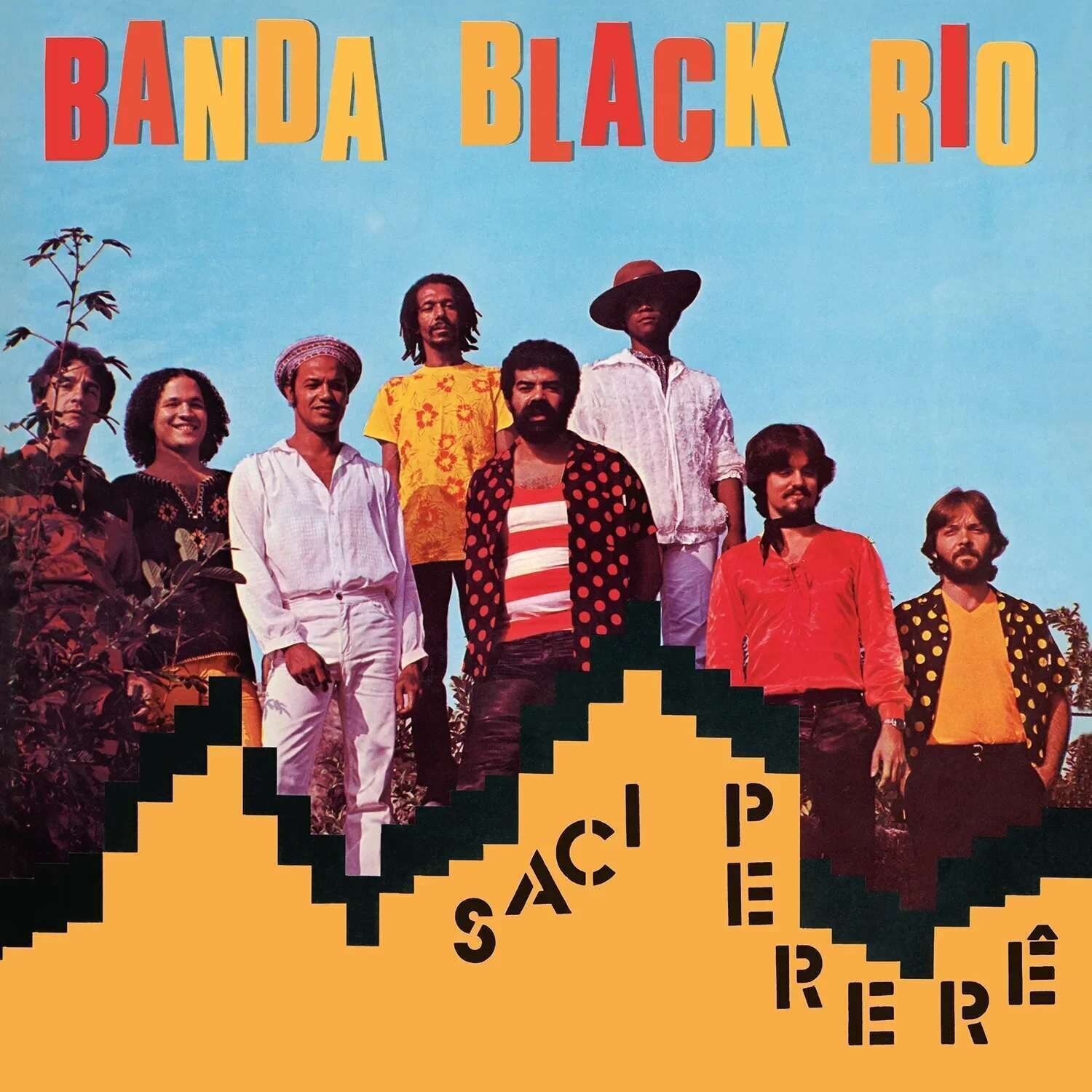 Δίσκος LP Banda Black Rio - Saci Perer (High Quality) (Yellow Coloured) (Limited Edition) (LP)